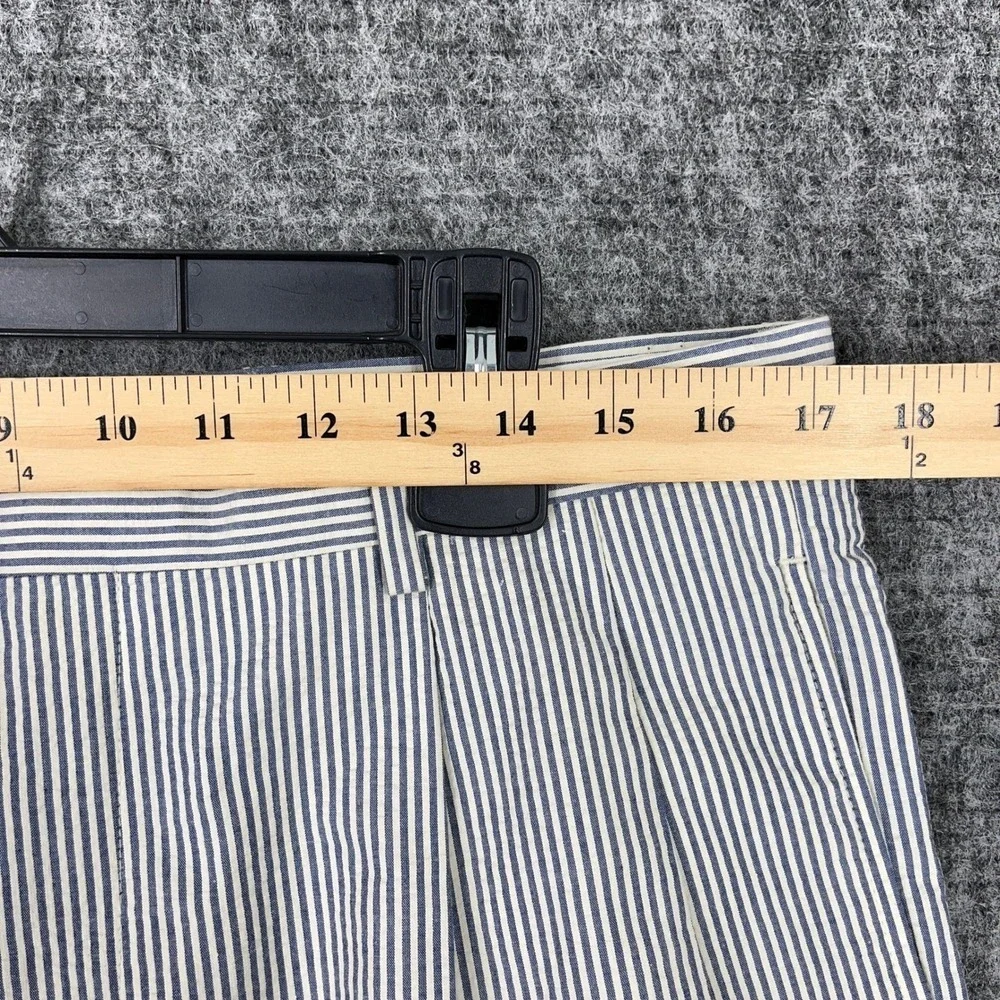 Jos A‎ Bank Seersucker Striped Pants Men 34 Tailored Summer Preppy Resort